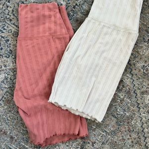 Offline Aerie Ruffled-Edge Biker Shorts